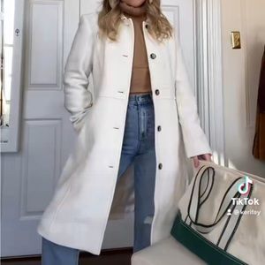J CREW - brand new coat - only worn for a video inside